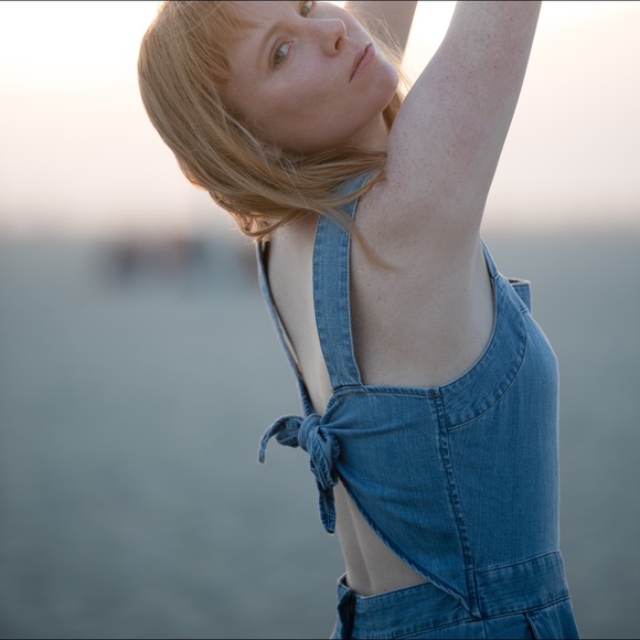 SOLD❣️Madewell Chambray Jumpsuit - Picture 2 of 7